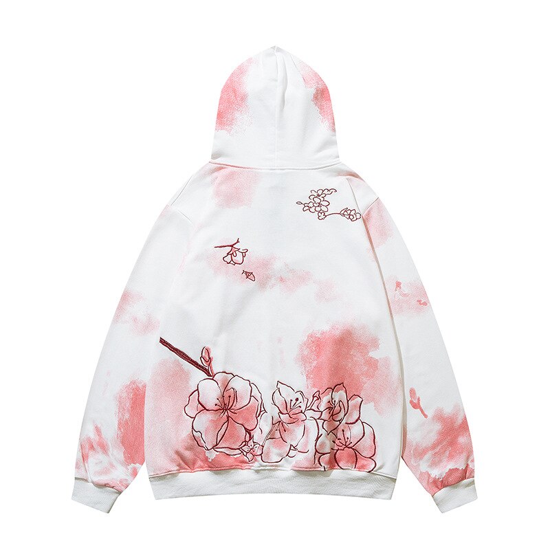 "Bloody Rose" Unisex Men Women Streetwear Graphic Hoodie Daulet Apparel