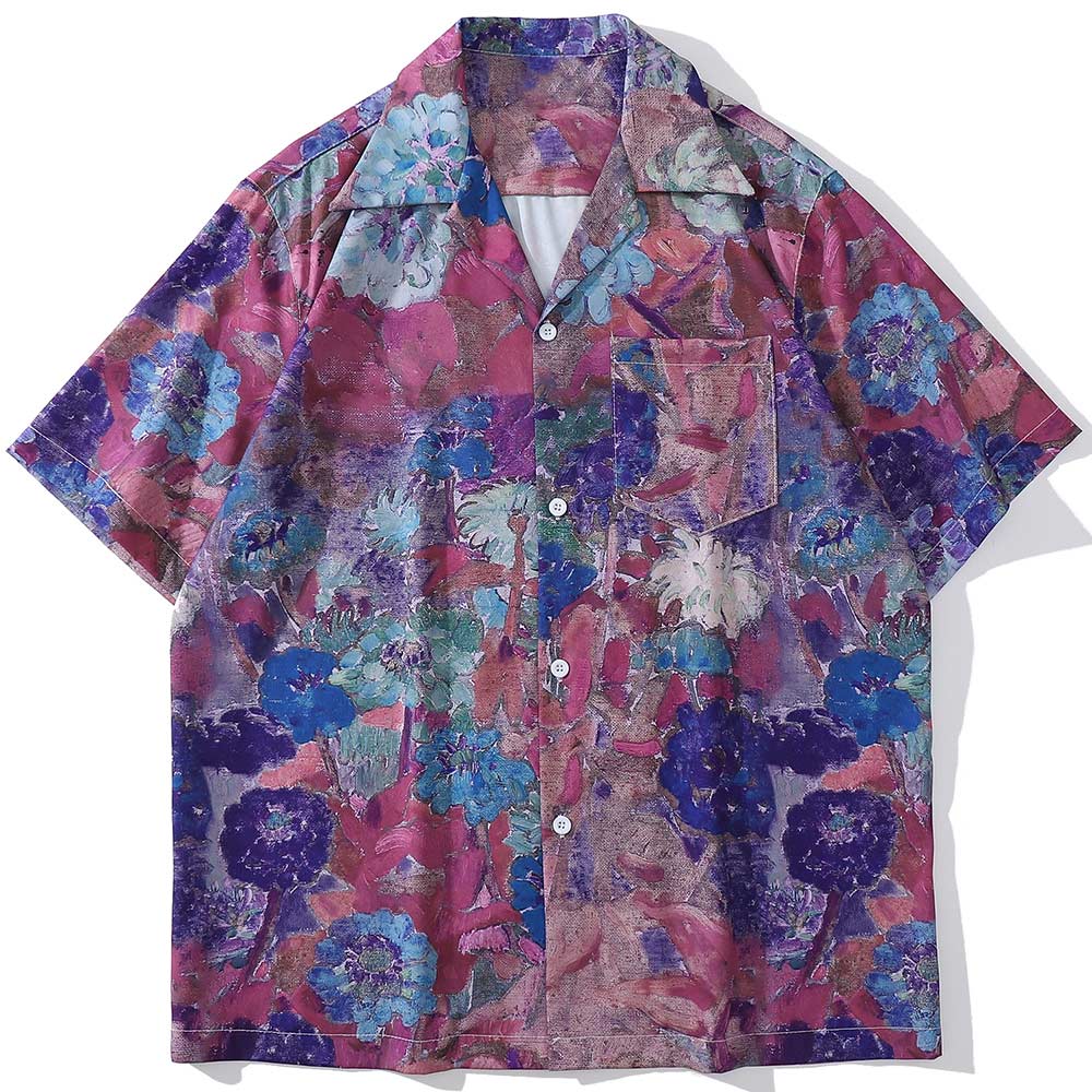 "Water Mark" Graphic Unisex Men Women Streetwear Shirt Daulet Apparel