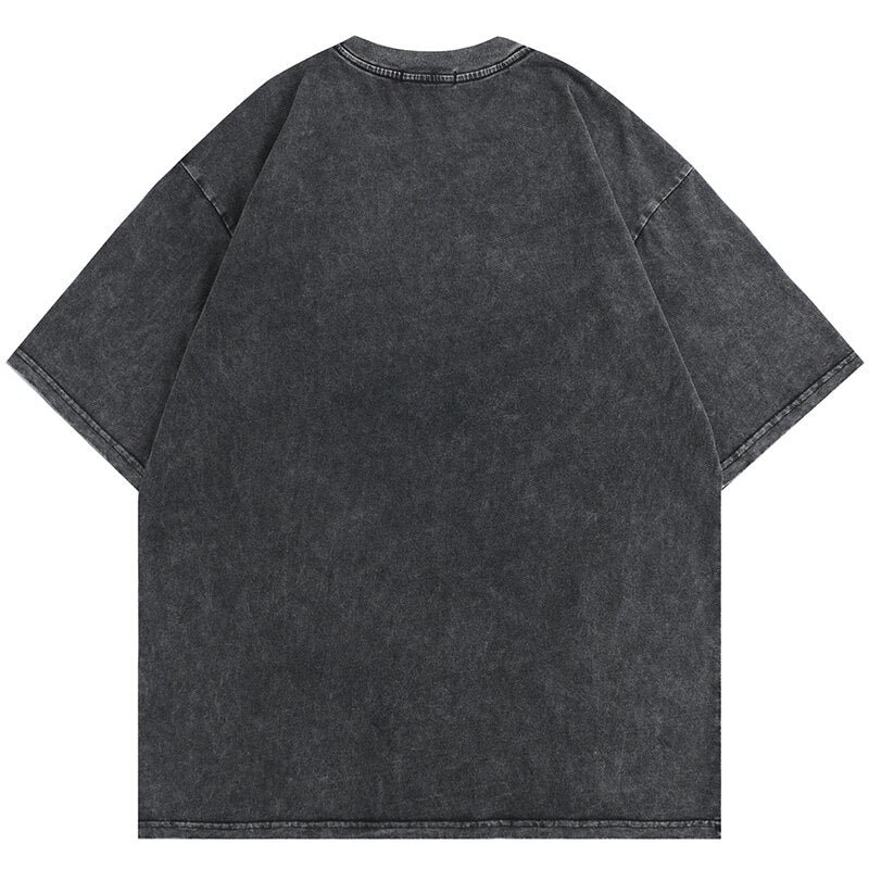 "Bull Chained" Unisex Men Women Streetwear Graphic T-Shirt Daulet Apparel