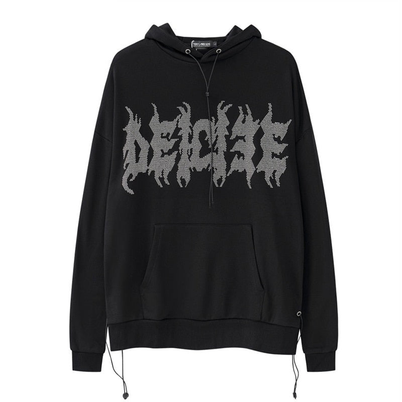 "Delight" Unisex Men Women Streetwear Graphic Hoodie Daulet Apparel