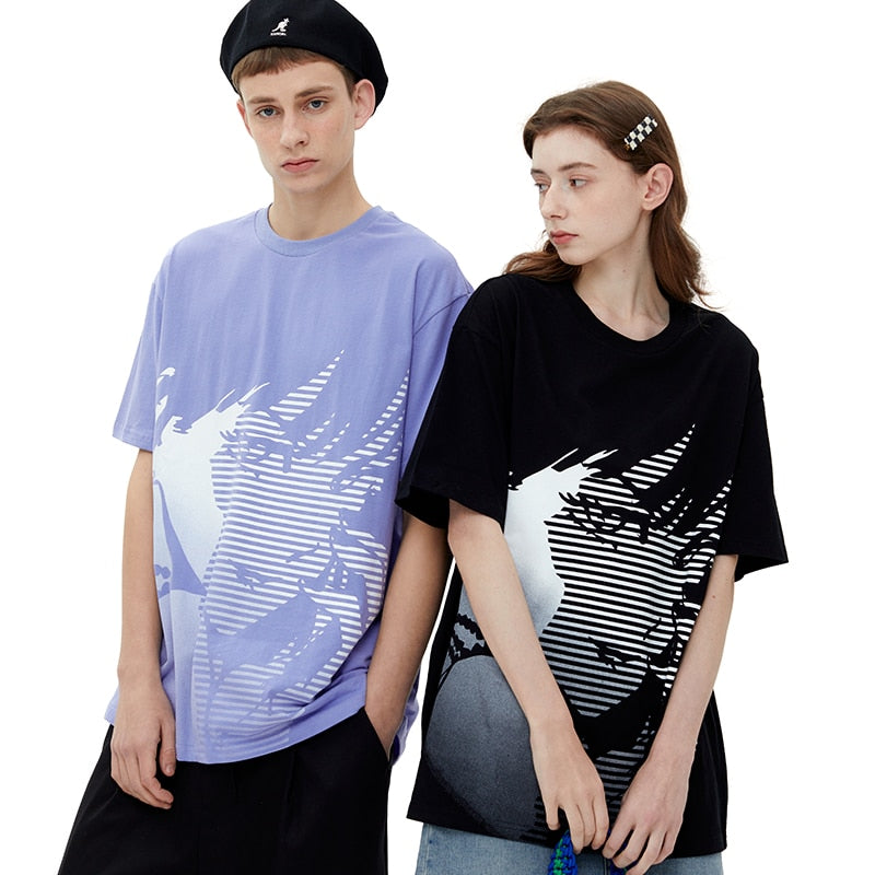 "Party Time" Unisex Men Women Streetwear Graphic T-Shirt Daulet Apparel