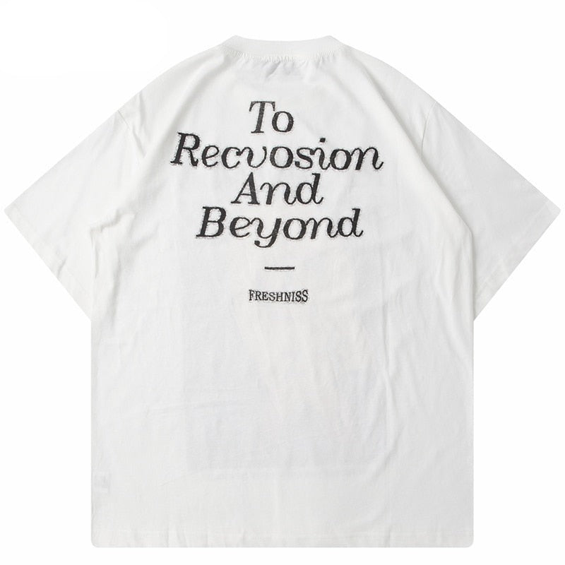 "Closed Hands" Unisex Men Women Streetwear Graphic T-Shirt Daulet Apparel