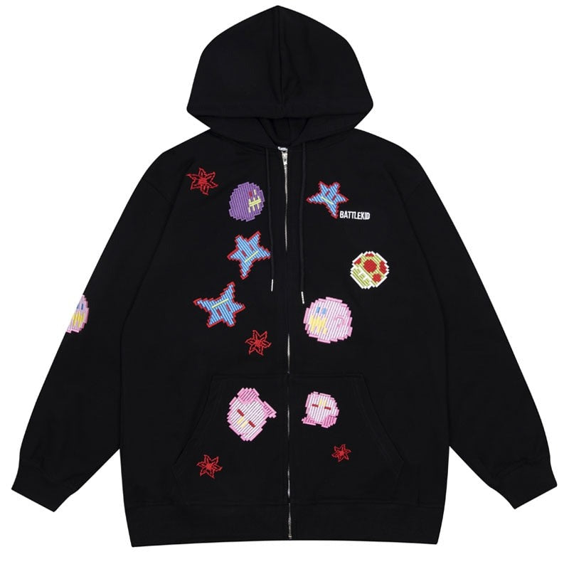 "Star World" Unisex Men Women Streetwear Graphic Hoodie Daulet Apparel