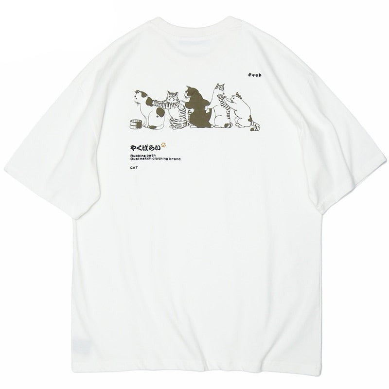 "Group Discussion" Unisex Men Women Streetwear Graphic T-Shirt Daulet Apparel