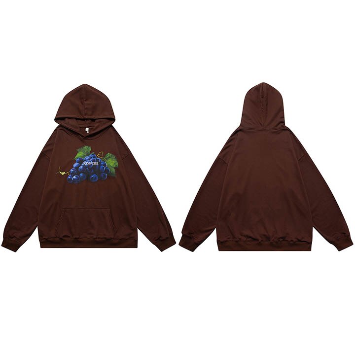 "Cherry" Unisex Men Women Streetwear Graphic Hoodie Daulet Apparel