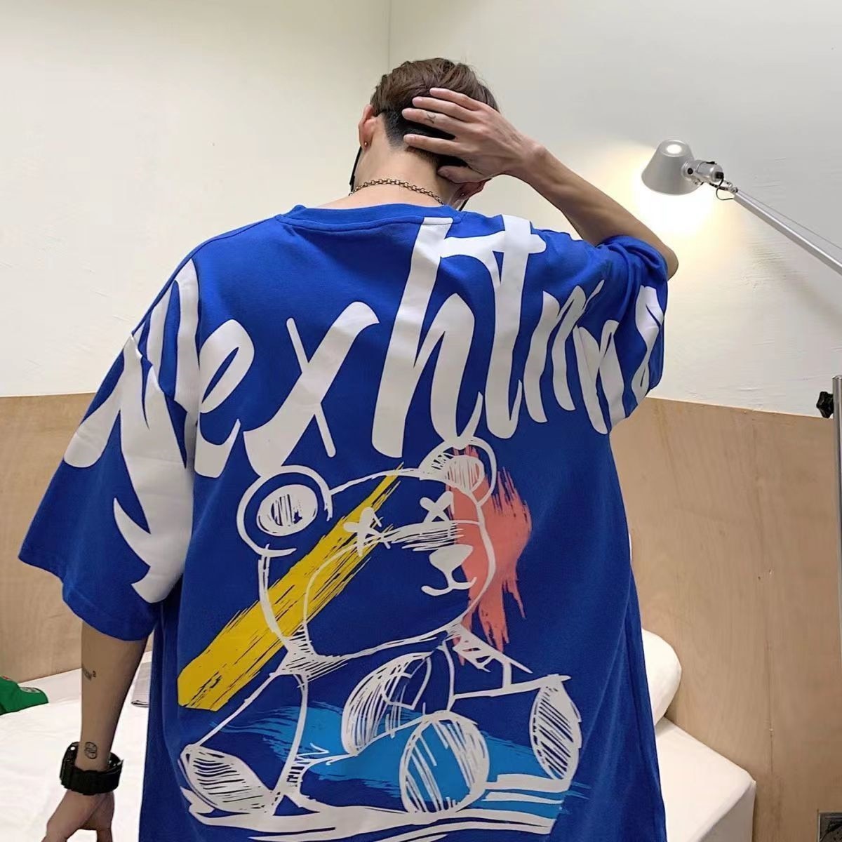 "Exhibit" Unisex Men Women Streetwear Graphic T-Shirt Daulet Apparel