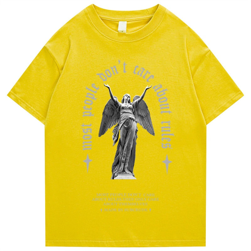 "Careless" Men Women Streetwear Unisex Graphic T-Shirt Daulet Apparel