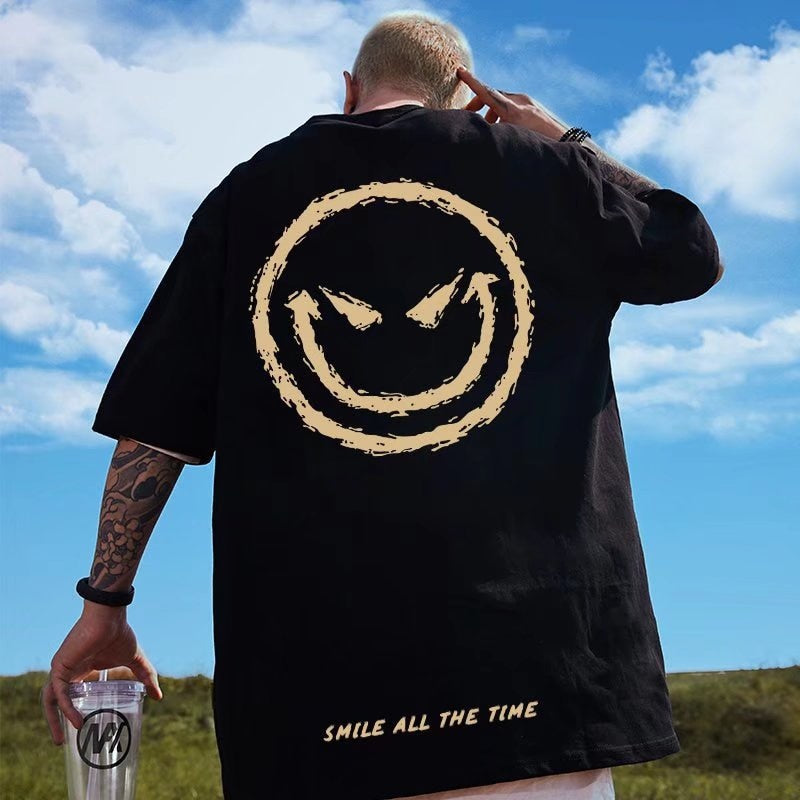 "Why So Serious" Unisex Men Women Streetwear Graphic T-Shirt Daulet Apparel