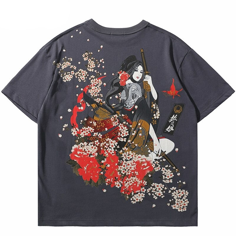 "Night Rider" Unisex Men Women Streetwear Graphic T-Shirt Daulet Apparel