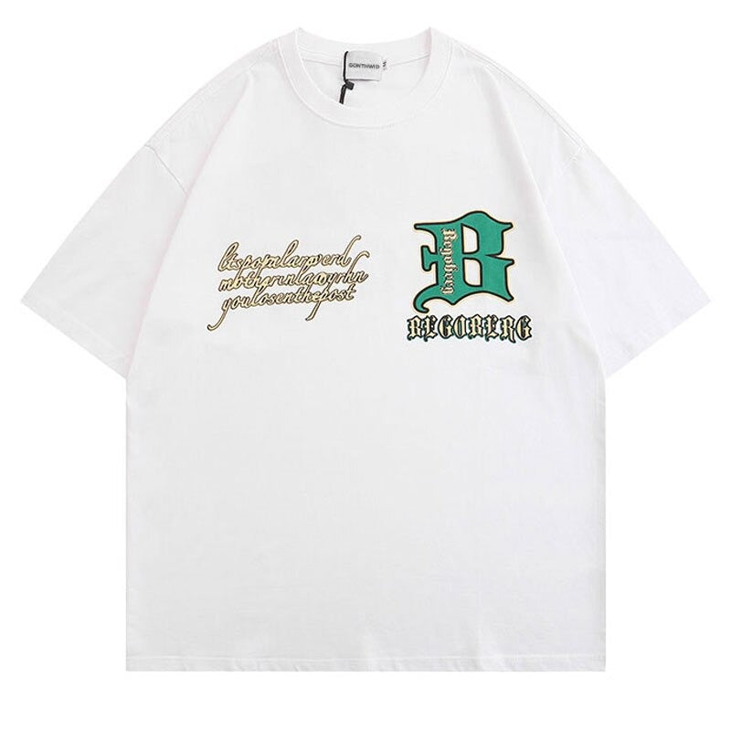 "Symbol" Unisex Men Women Streetwear Graphic T-Shirt Daulet Apparel