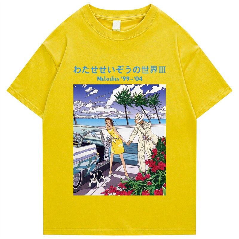 "Melodies" Men Women Streetwear Unisex Graphic T-Shirt Daulet Apparel