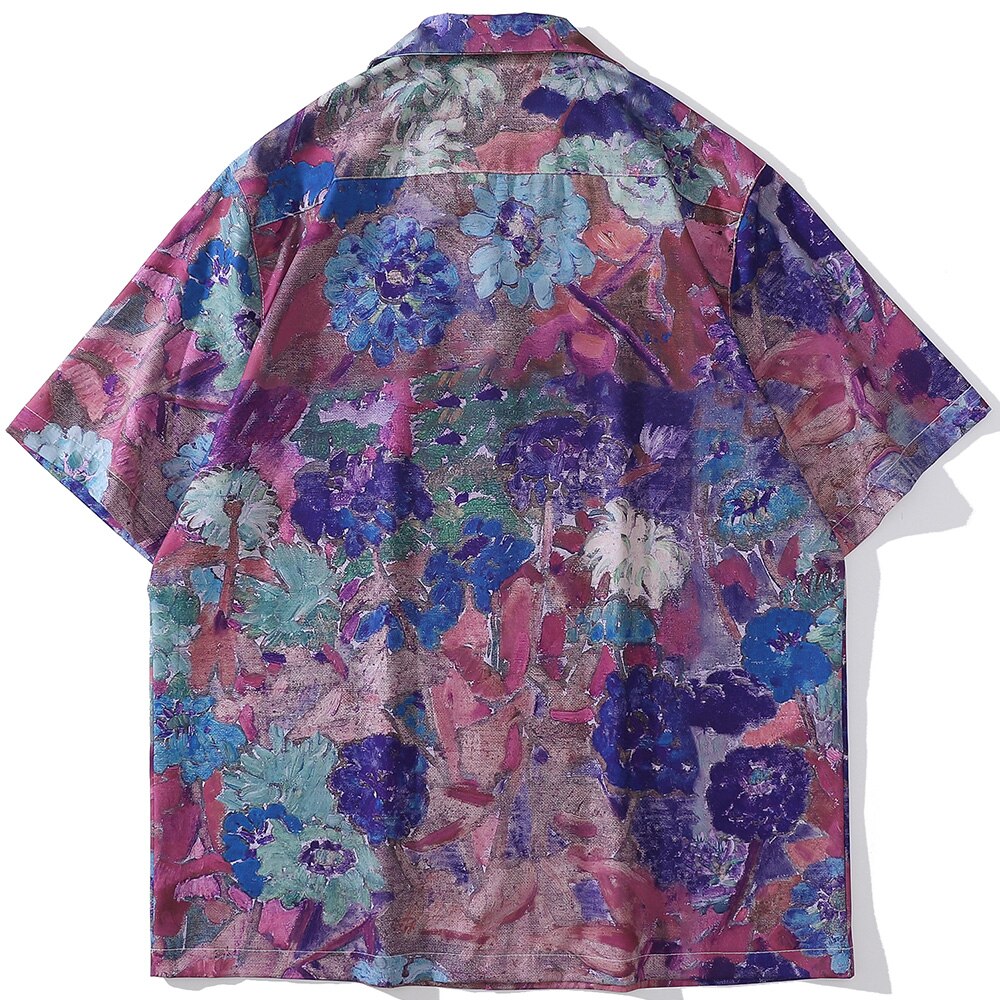 "Water Mark" Graphic Unisex Men Women Streetwear Shirt Daulet Apparel