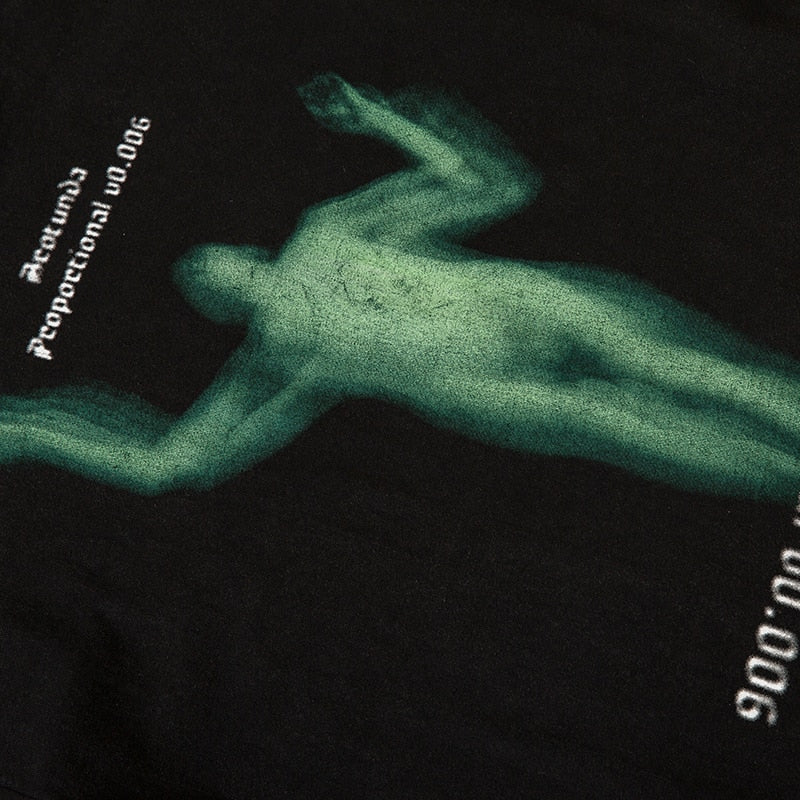 "Washed Away" Unisex Men Women Streetwear Graphic T-Shirt Daulet Apparel