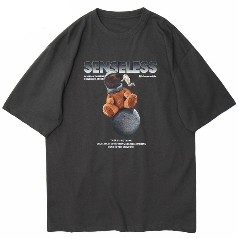 "Senseless" Unisex Men Women Streetwear Graphic T-Shirt Daulet Apparel