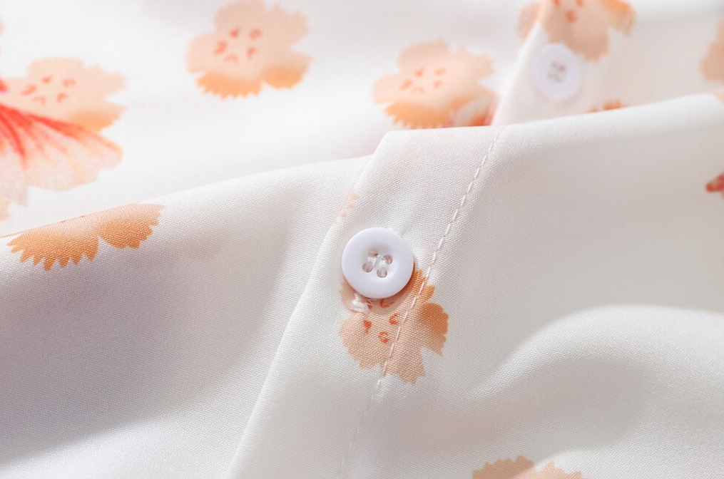 "Goldie" Unisex Men Women Streetwear Graphic Button Up Shirt Daulet Apparel