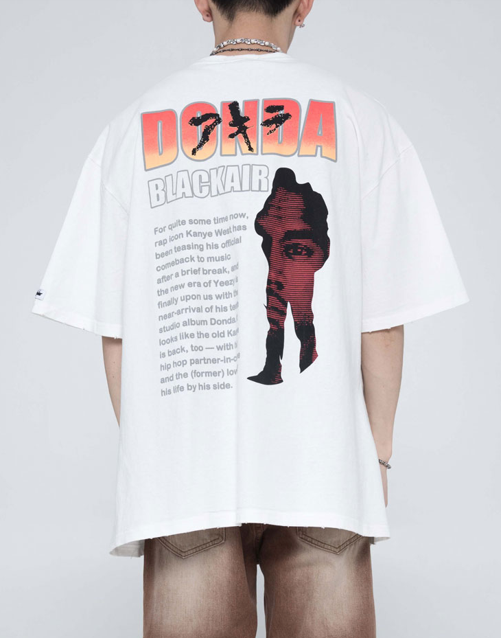 "Donda" Men Women Streetwear Unisex Graphic T-Shirt Daulet Apparel