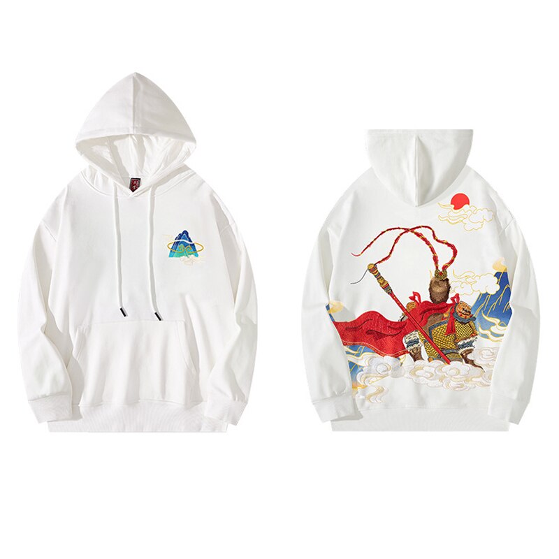 "Winter Wave" Unisex Men Women Streetwear Graphic Hoodie Daulet Apparel