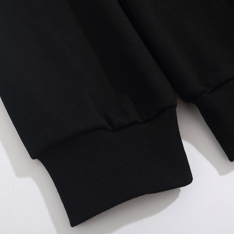 "Scared Now" Unisex Men Women Streetwear Graphic Sweatshirt Daulet Apparel