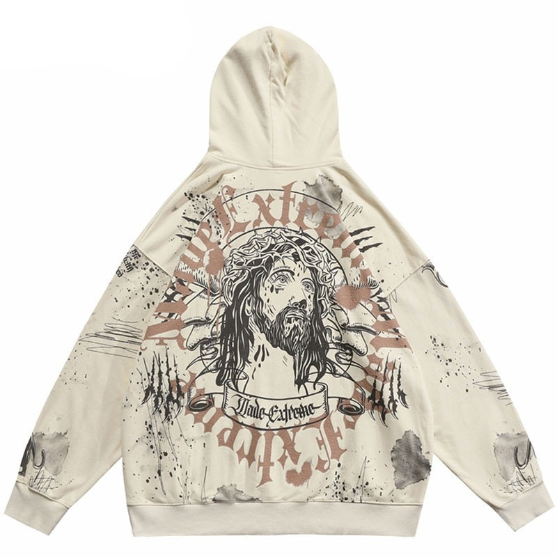 "All My Passion" Unisex Men Women Streetwear Graphic Hoodie Daulet Apparel