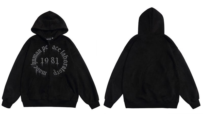 "30 Years Ago" Unisex Men Women Streetwear Graphic Hoodie Daulet Apparel