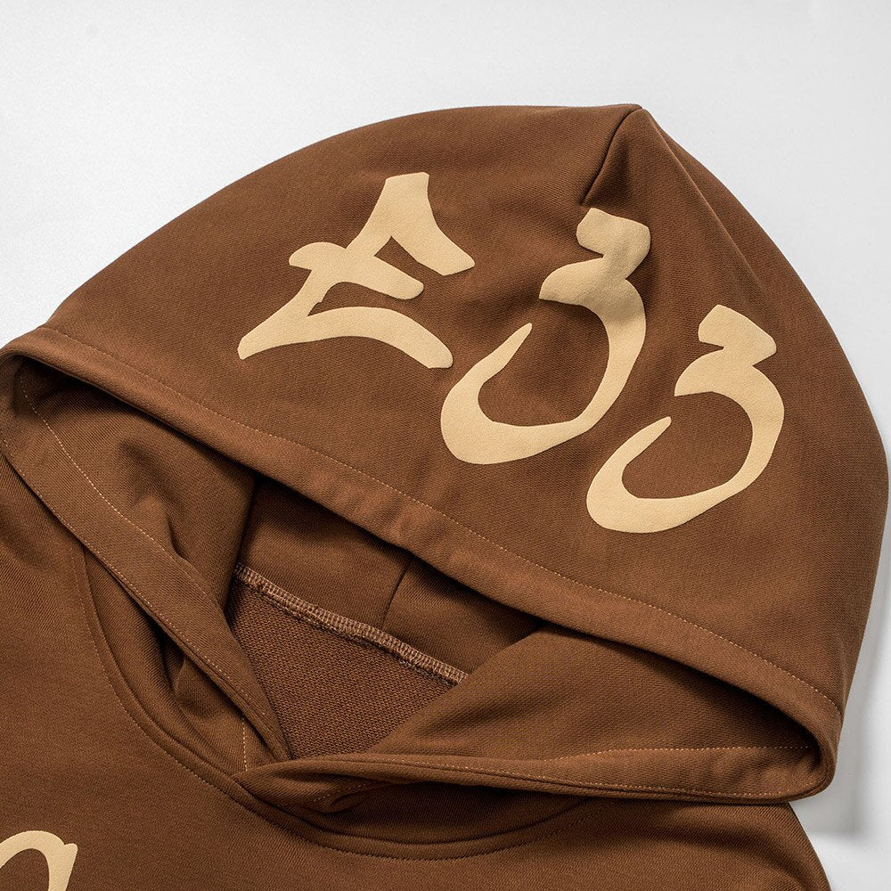 "Love Them All" Unisex Men Women Streetwear Graphic Hoodie Daulet Apparel