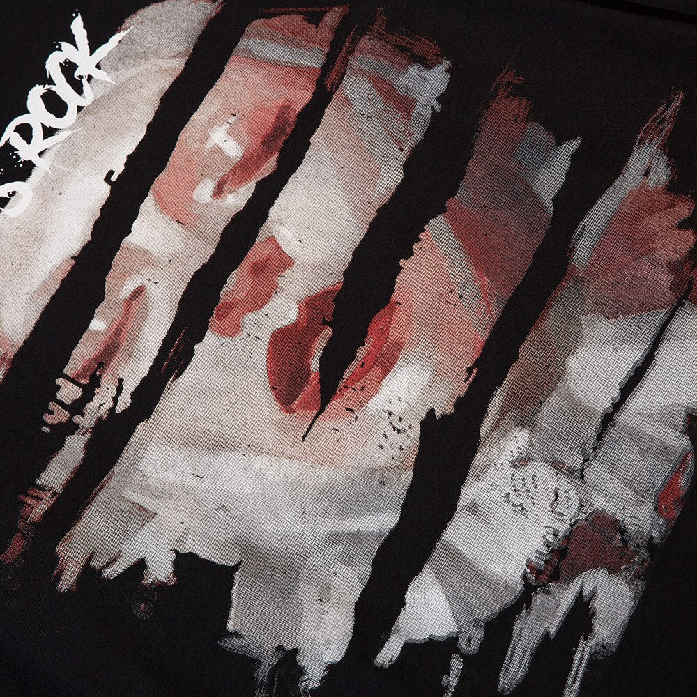 "Let's Rock" Unisex Men Women Streetwear Graphic Sweatshirt Daulet Apparel