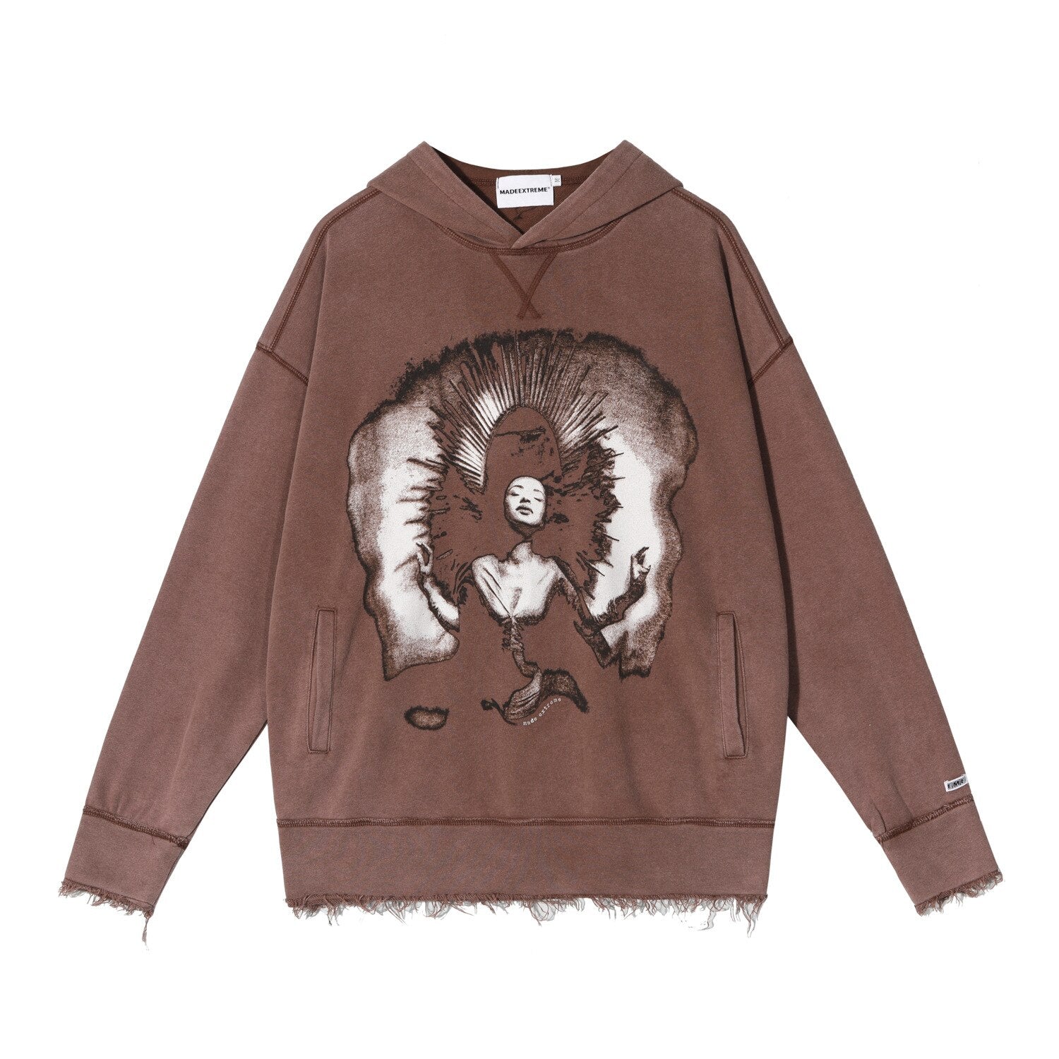 "Small Opening" Unisex Men Women Streetwear Graphic Hoodie Daulet Apparel