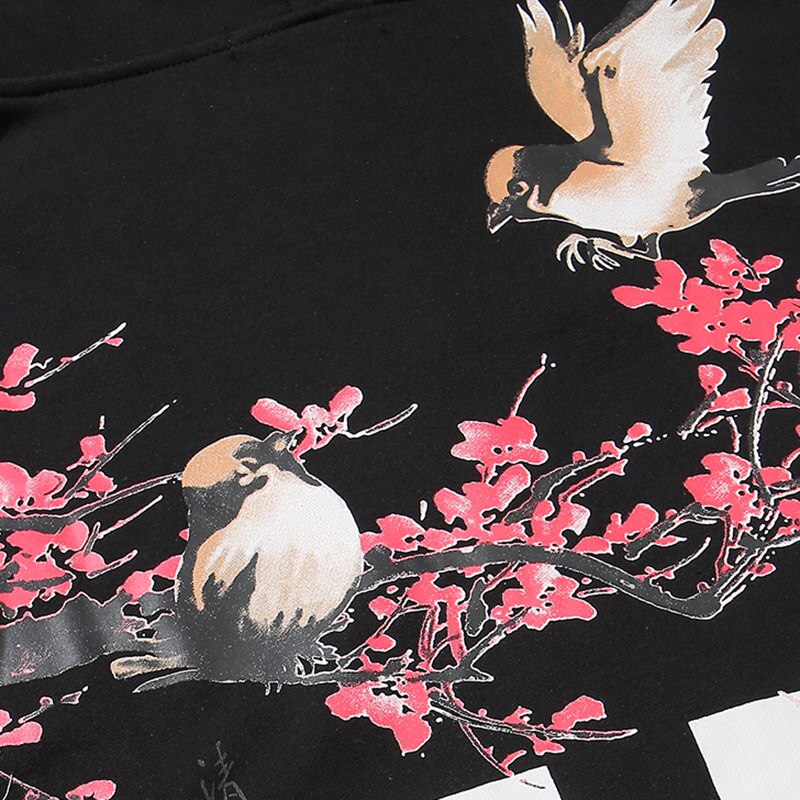 "Flying Away Forever" Unisex Men Women Streetwear Graphic Hoodie Daulet Apparel