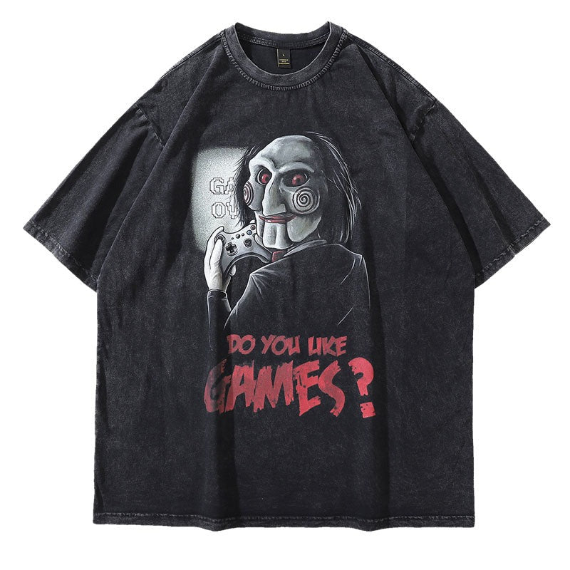 "Game Time" Unisex Men Women Streetwear Graphic T-Shirt Daulet Apparel