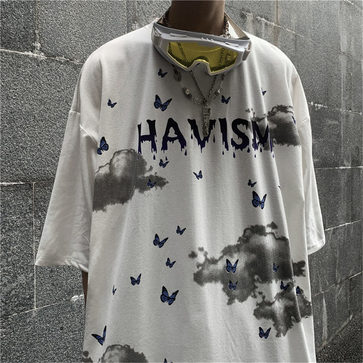 "Zimmi" Unisex Men Women Streetwear Graphic T-Shirt Daulet Apparel