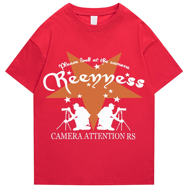 "Attention" Men Women Streetwear Unisex Graphic T-Shirt Daulet Apparel