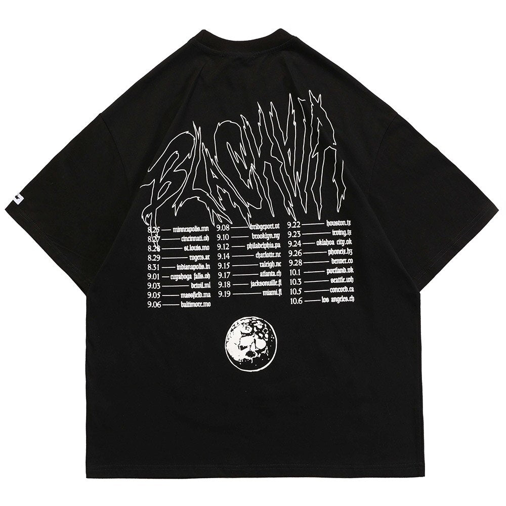 "Lighting Rod" Unisex Men Women Streetwear Graphic T-Shirt Daulet Apparel