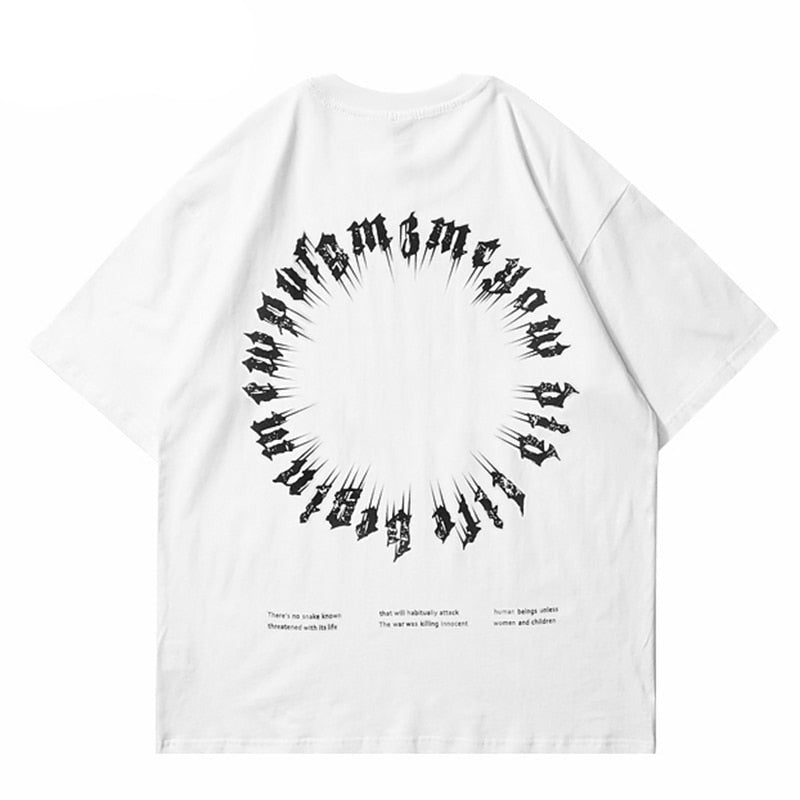 "Summer Sparks" Unisex Men Women Streetwear Graphic T-Shirt Daulet Apparel