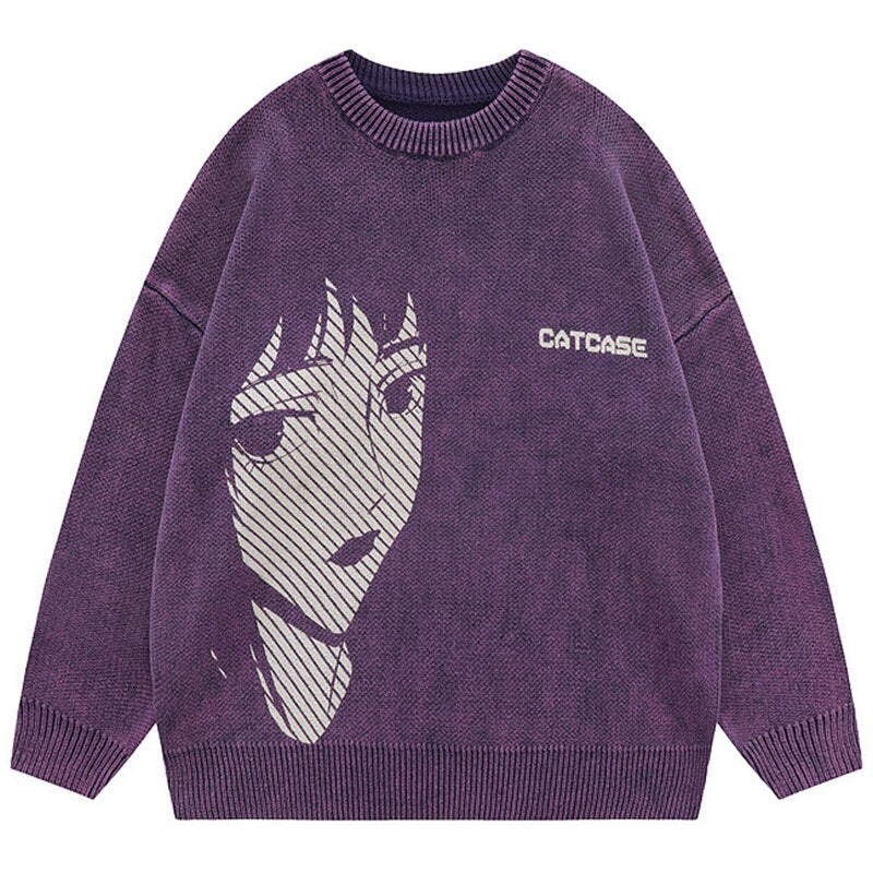 "Is The Case" Unisex Men Women Streetwear Graphic Sweater Daulet Apparel