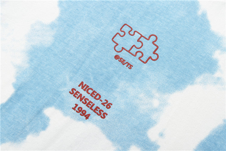 "White Days" Unisex Men Women Streetwear Graphic T-Shirt Daulet Apparel