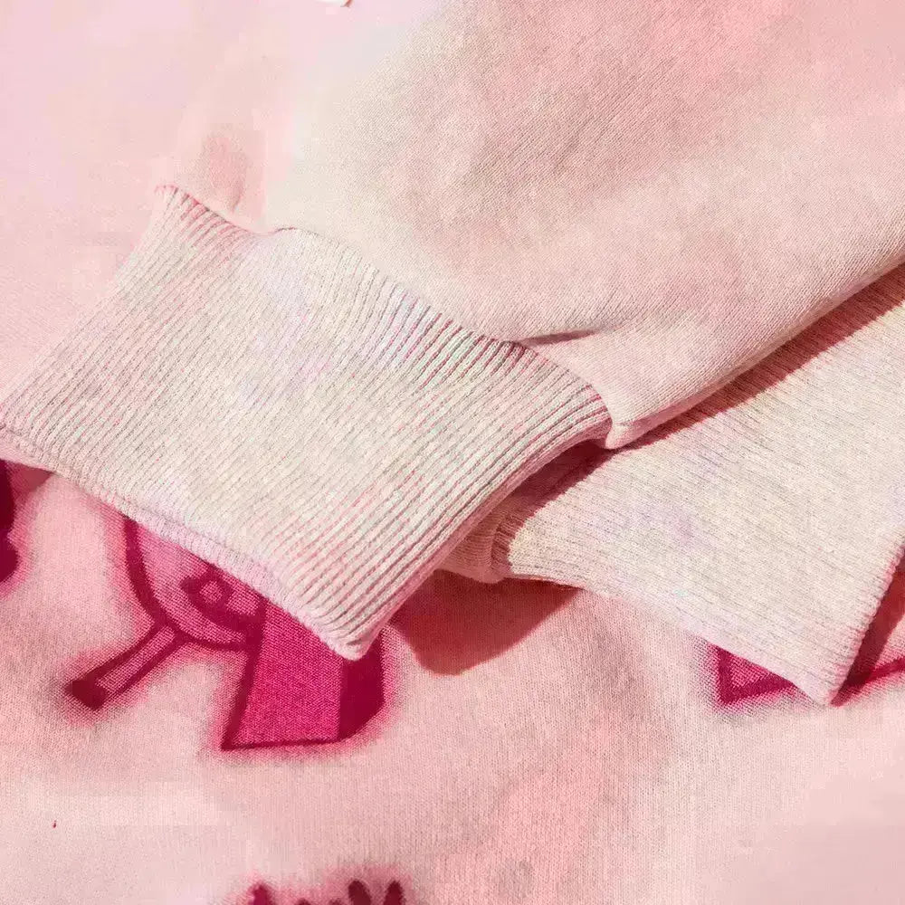 "Azure Melody" Men Women Streetwear Graphic Hoodie Ver.1 Daulet Apparel