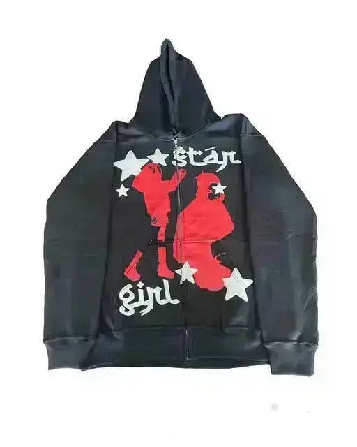 "Spark Swagger" Men And Women Streetwear Graphic Hoodie Ver.1 Daulet Apparel