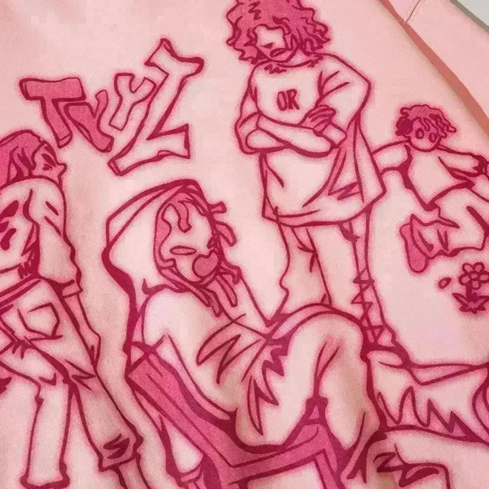 "City Rhythm" Men Women Streetwear Graphic Hoodie Ver.1 Daulet Apparel