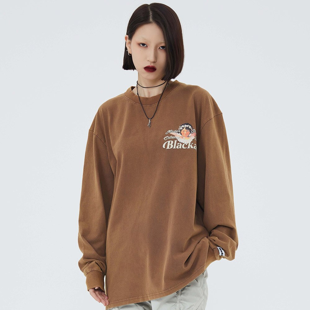"Open Garden" Unisex Men Women Streetwear Graphic Sweatshirt Daulet Apparel