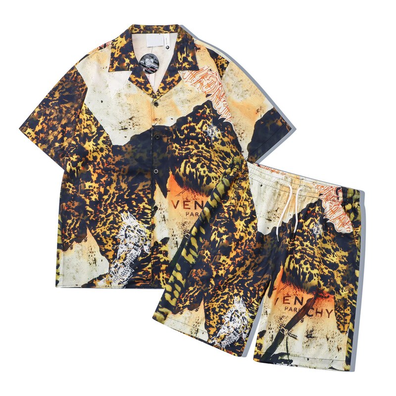 "Tyson" Unisex Men Women Streetwear Graphic Button Up Shirt Daulet Apparel