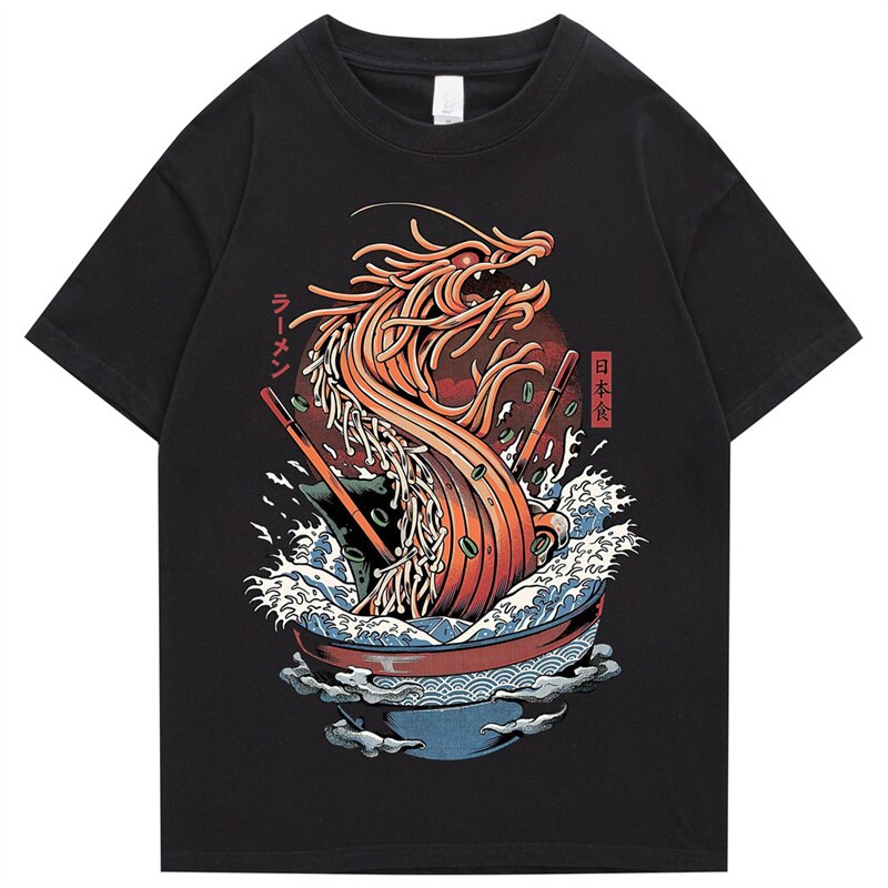 "Kraken" Men Women Streetwear Unisex Graphic T-Shirt Daulet Apparel