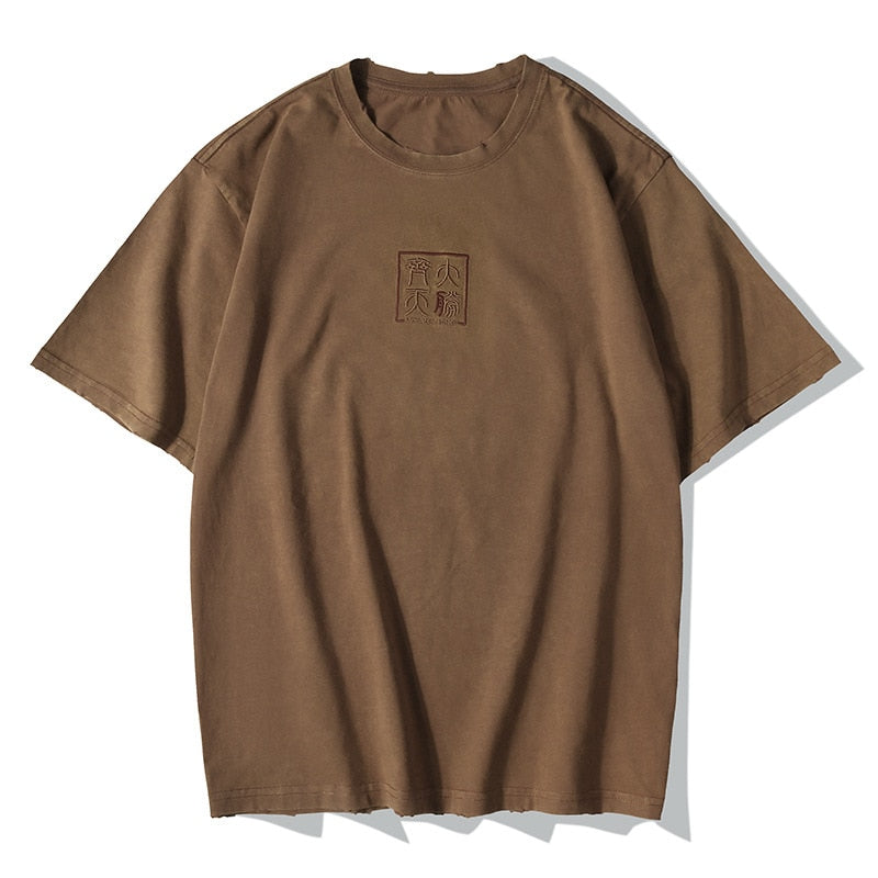 "Monkey King" Unisex Men Women Streetwear Graphic T-Shirt Daulet Apparel