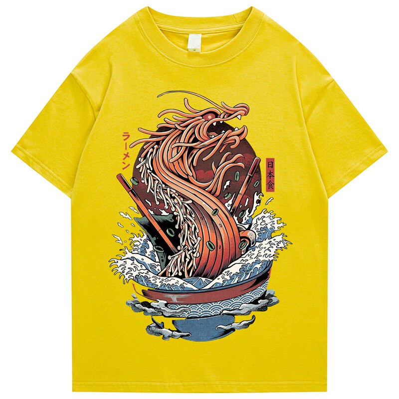 "Kraken" Men Women Streetwear Unisex Graphic T-Shirt Daulet Apparel