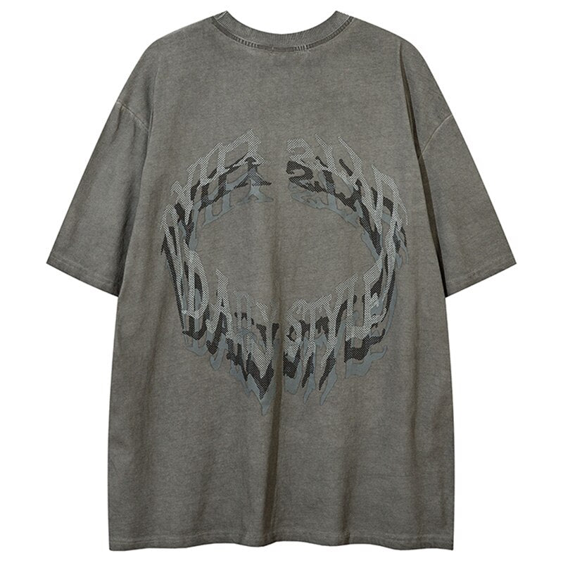 "Dress Up" Unisex Men Women Streetwear Graphic T-Shirt Daulet Apparel