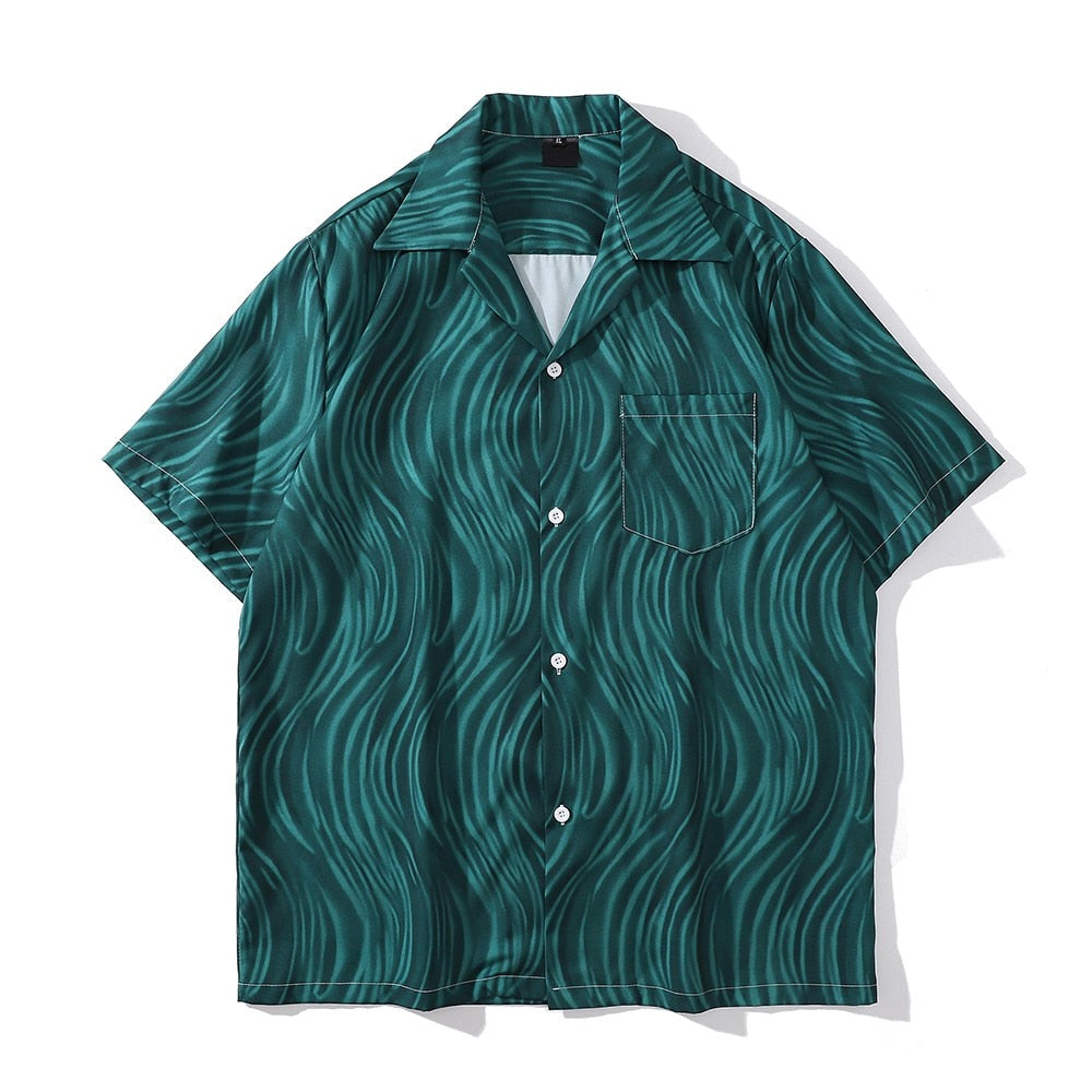 "Solid Summer" Unisex Men Women Streetwear Graphic Shirt Daulet Apparel