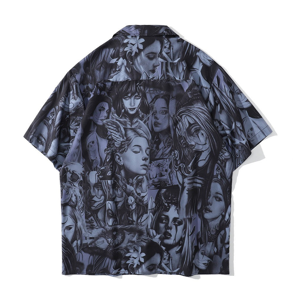 "Groupie Love" Unisex Men Women Streetwear Graphic Shirt Daulet Apparel