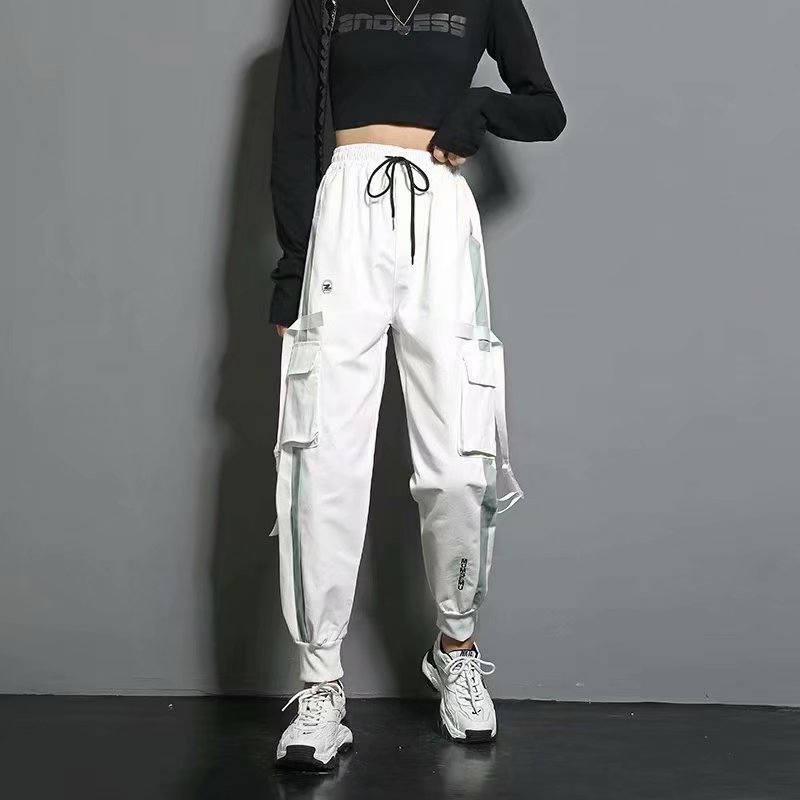 "White Knight" Unisex Men Women Streetwear Pants Daulet Apparel