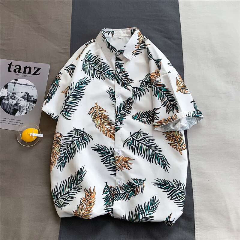 "Sandy Shores" Unisex Men Women Streetwear Shirt Daulet Apparel