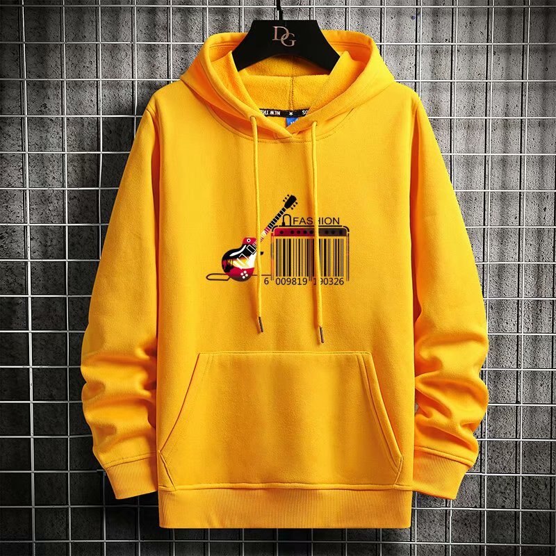 "Barcode" Unisex Men Women Streetwear Graphic Hoodie Daulet Apparel