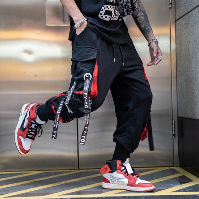 "Hang" Streetwear Hip Hop Unisex Tactical Joggers Daulet Apparel